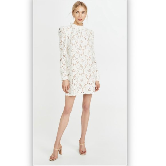 NWT Wayf Emma Puff Sleeve Dress - Picture 4 of 9